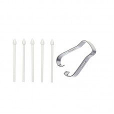 Наконечник SK для стилуса Samsung S22 S23 S24 S25 Ultra (5шт) White