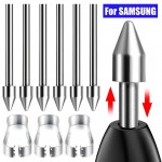 Наконечник SK Metall износостойкий для стилуса Samsung S22 S23 S24 S25 Ultra (3шт) Silver