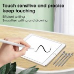 Наконечник SK Metall износостойкий для стилуса Samsung Tab S10 S11 FE Ultra Plus Lite (3шт) Silver