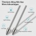Наконечник SK Metall износостойкий для стилуса Samsung Tab S9 S9 FE S9+ S9 FE+ (3шт) Silver