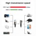 Кабель USB-Type-C Daogu 90° Degrees Oculus Quest Gen2 Link VR USB 3.2 Gen2 10Gbps PD 60W 3A 3m Black