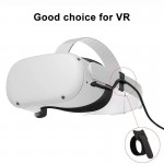 Кабель USB-Type-C Daogu 90° Degrees Oculus Quest Gen2 Link VR USB 3.2 Gen2 5Gbps PD 60W 3A 5m Black Кабель USB-Type-C Daogu 90° Degrees Oculus Quest Gen2 Link VR USB 3.2 Gen2 5Gbps PD 60W 3A 5m Black