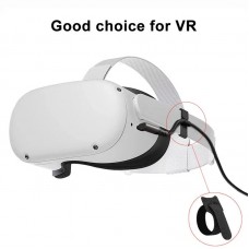 Кабель USB-Type-C Daogu 90° Degrees Oculus Quest Gen2 Link VR USB 3.2 Gen2 5Gbps PD 60W 3A 5m Black