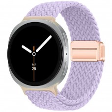 Ремешок ArmorStandart Braided Solo Loop для Samsung Watch 8 / 8 Classic (20x113 mm) Lilac (ARM87355)