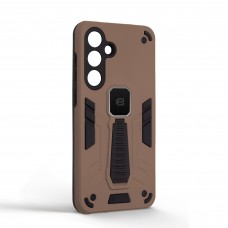 Чехол накладка Armorstandart TPU Proover для Samsung S25 FE 5G Brown (ARM86426)