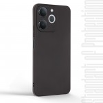 Чехол накладка TPU Armorstandart Matte Slim Fit для Realme Note 70 4G Camera cover Black (ARM83900)