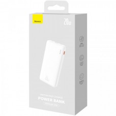 УМБ Baseus Airpow 10000mAh 20W PDQC 1Type-C 1USB 3A White