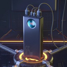 УМБ Baseus Amblight Digital Display 30000mAh 65W PDQC 2Type-C 4USB 3A Black УМБ Baseus Amblight Digital Display 30000mAh 65W PDQC 2Type-C 4USB 3A Black