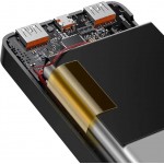 УМБ Baseus Bipow Overseas Edition 10000mAh 20W 1Type-C 2USB 3A Black УМБ Baseus Bipow Overseas Edition 10000mAh 20W 1Type-C 2USB 3A Black