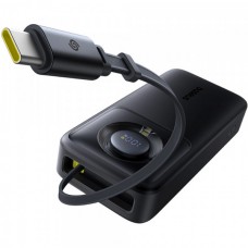 УМБ Baseus Free2Pull 20000mAh 65W PD 1Type-C 3A Type-C Cable Black