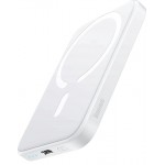 УМБ Baseus Magnetic Qi Wireless Mini Air 6000mAh 20W PDQC 1Type-C 3A White