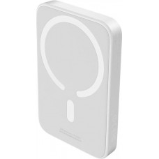 УМБ Baseus Magnetic Qi Wireless Mini Air 6000mAh 20W PDQC 1Type-C 3A White