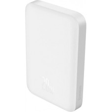 УМБ Baseus Magnetic Qi Wireless Mini Air 6000mAh 20W PDQC 1Type-C 3A White