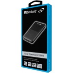 УМБ Sandberg 10000mAh Saver 20W 3A PDQC 3.0 PowerThru 2USB 1Type-C Black УМБ Sandberg 10000mAh Saver 20W 3A PDQC 3.0 PowerThru 2USB 1Type-C Black