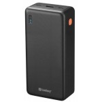 УМБ Sandberg 27000mAh Saver 22.5W 3A PDQC 3.0 1USB 2Type-С PowerThru Black