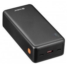 УМБ Sandberg 27000mAh Saver 22.5W 3A PDQC 3.0 1USB 2Type-С PowerThru Black