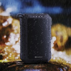 УМБ Sandberg Hand Warmer з обігрівачем рук 10000mAh 2A 1USB 1Type-C PowerThru LED ліхтар 1W Black