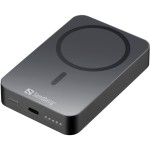УМБ Sandberg Magnetic Wireless 10000mAh 20W 1Type-C Qi 15W 3A Black