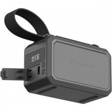 УМБ Sandberg Survivor 40000mAh 100W 2Type-С 1USB 3A LED ліхтар UPS mode Black