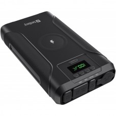 УМБ Sandberg Survivor 76800mAh DC91W PD 100W 2Type-С 1USB 3A Cigar Lighter (120W)QI-15W PowerThru Black