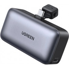 УМБ Ugreen 5000mAh 22.5W  1Type-C In/Out with build-in connector (PB503) Grey