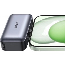 УМБ Ugreen 5000mAh 22.5W  1Type-C In/Out with build-in connector (PB503) Grey