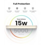 УМБ Ugreen Magnetic Wireless 5000mAh 15W 1Type-C In/Out (PB560) White