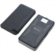 УМБ сонячна 6-Panel 7.5W Sandberg PD 20000mAh 2USB 1Type-C 3A OUT ліхтарик Black