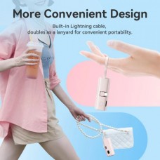 УМБ Vention 4800mAh 22.5W PD 1Type-C 3A In/Out LED display with built-in Type-C cable White