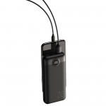 УМБ VEGER L20S Ulta Slim PD QC3.0 20W 20000mAh 2USB 1Type-C 2A Black (VP2039PD) (6970453555362)