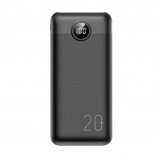 УМБ VEGER L20S Ulta Slim PD QC3.0 20W 20000mAh 2USB 1Type-C 2A Black (VP2039PD) (6970453555362)