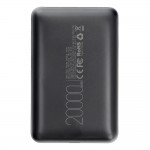 УМБ VEGER S20 Fast Charging Mini PD QC3.0 22.5W 20000mAh  2USB 1Type-C 2A Black (W2053) (6970453554198)