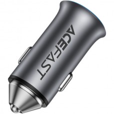 Автомобильное зарядное устройство 1USB  1Type-C 95W 4.5A B16 Acefast Black