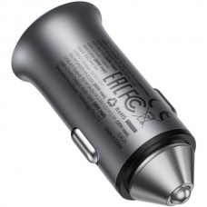 Автомобильное зарядное устройство 1USB  1Type-C 95W 4.5A B16 Acefast Black