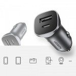 Автомобильное зарядное устройство 1USB 1Type-C 30W 3A CD130 Ugreen Grey Автомобильное зарядное устройство 1USB 1Type-C 30W 3A CD130 Ugreen Grey
