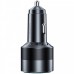 Автомобильное зарядное устройство 1USB 1Type-C 63W PD QC3.0 18W Black Choetech