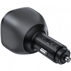 Автомобильное зарядное устройство 1USB 2Type-C 165W 3A B14 Acefast Black