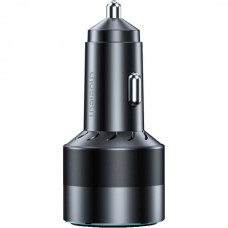 Автомобильное зарядное устройство 1USB 2Type-C PD3.0 100W 5A Black Choetech