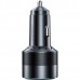 Автомобильное зарядное устройство 1USB 2Type-C PD3.0 100W 5A Black Choetech
