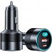 Автомобильное зарядное устройство 1USB 2Type-C PD3.0 100W 5A Black Choetech