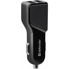 Автомобильное зарядное устройство 2USB 18W 3.4A UCA-34 Black Defender