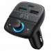 Автомобильное зарядное устройство 2USB 1Type-C 31.5W 3A BT Transmitter + TF Black (CD229) UGREEN