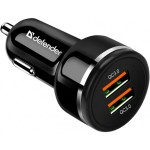 Автомобильное зарядное устройство 2USB 36W QC3.0 3А UCA-80 Black Defender Автомобильное зарядное устройство 2USB 36W QC3.0 3А UCA-80 Black Defender