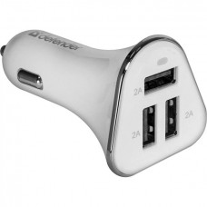 Автомобильное зарядное устройство 3USB UCA-04 6A Defender White