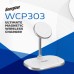 Безпроводное зарядное устройство 15W 3-in-1 Magnetic Wireless Fast Charger white Energizer