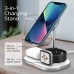 Безпроводное зарядное устройство 15W 3-in-1 Magnetic Wireless Fast Charger white Energizer