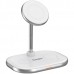 Безпроводное зарядное устройство 15W 3-in-1 Magnetic Wireless Fast Charger white Energizer