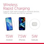 Безпроводное зарядное устройство Wireless Energizer WCP107 QI 15W Black