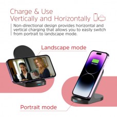 Безпроводное зарядное устройство Wireless Energizer WCP108 QI 15W Black