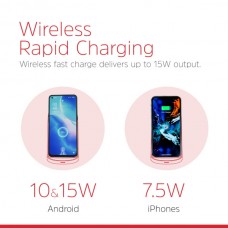 Безпроводное зарядное устройство Wireless Energizer WCP108 QI 15W Black